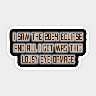 2024 Eclipse Sticker